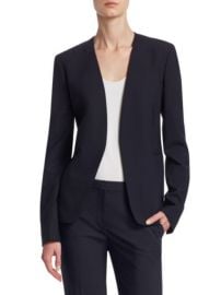 Theory - Isita Wool Blazer at Saks Fifth Avenue